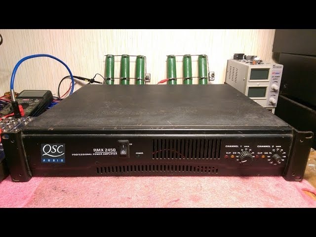 QSC RMX 2450 HD или Markus ремонт обзор китайского усилителя
