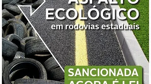 Como é feito o asfalto Ecologico?