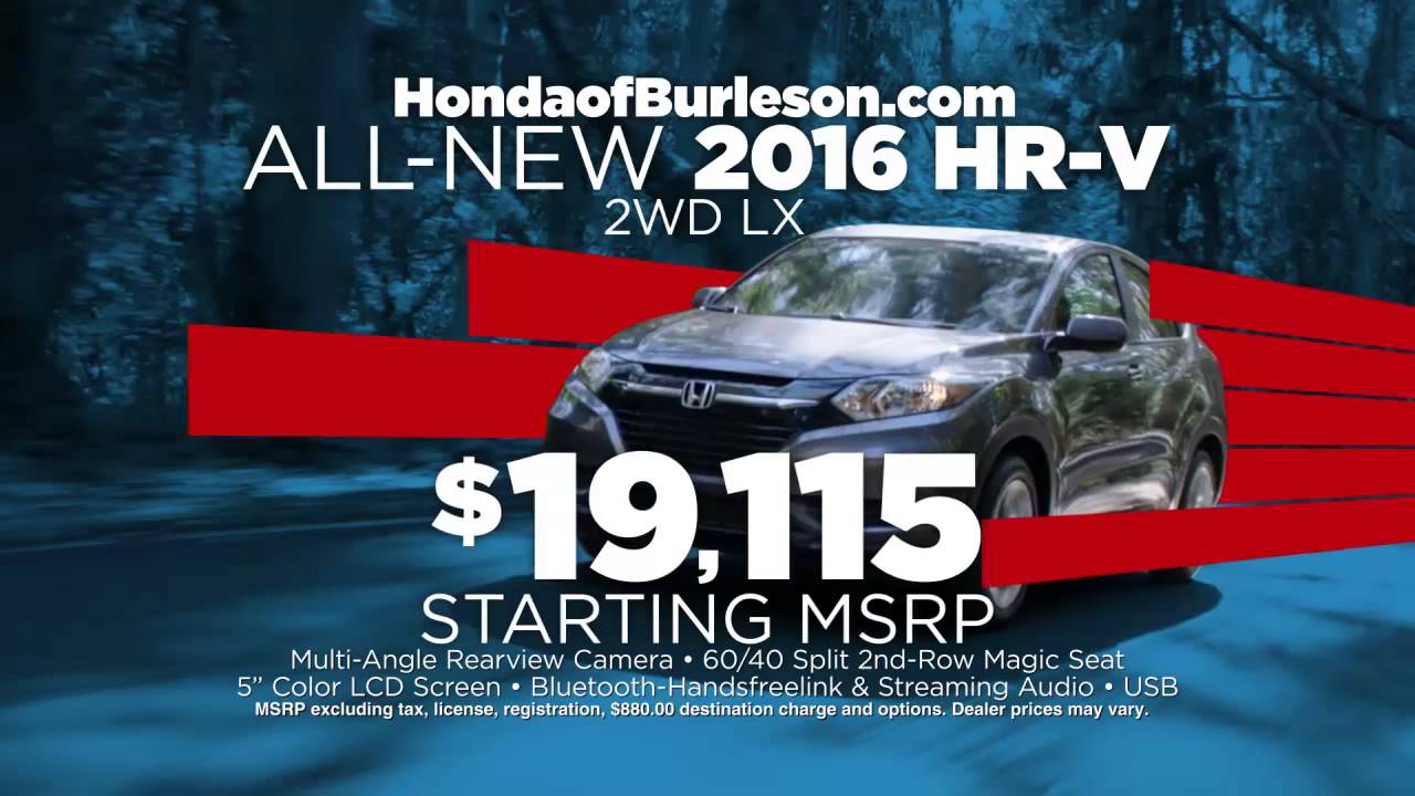 BIG DFW Honda Sale YouTube