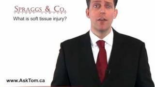 What is a soft tissue injury?