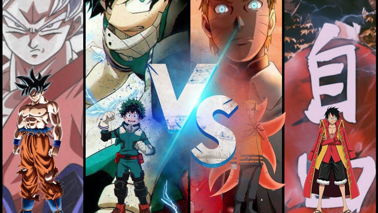 Kid Goku Vs. Naruto Vs. Deku Vs. Tanjiro Vs. Saitama Vs. Luffy! :  r/DeathBattleMatchups