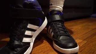 Adidas Varial Mid black on - YouTube