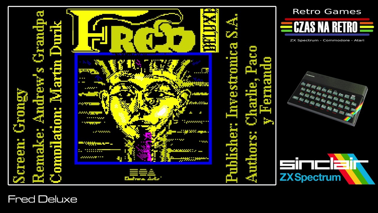 Fred Deluxe (1984/2026) - ZX Spectrum - YouTube
