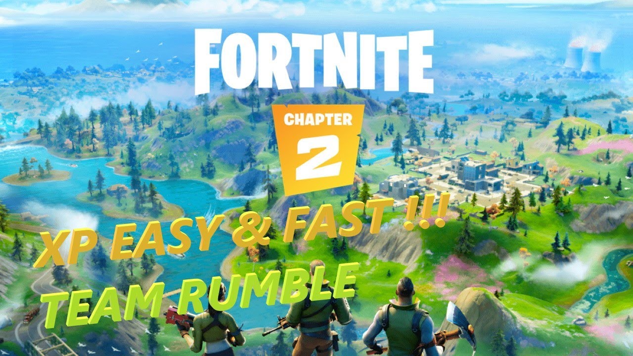 FORTNITE- EASY XP & FAST! TEAM RUMBLE XP Farm for ALL ...