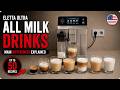 DELONGHI ELETTA ULTRA 😍 50+ Drinks! ☕🥛 Testing Every Milk Recipe Side by Side.