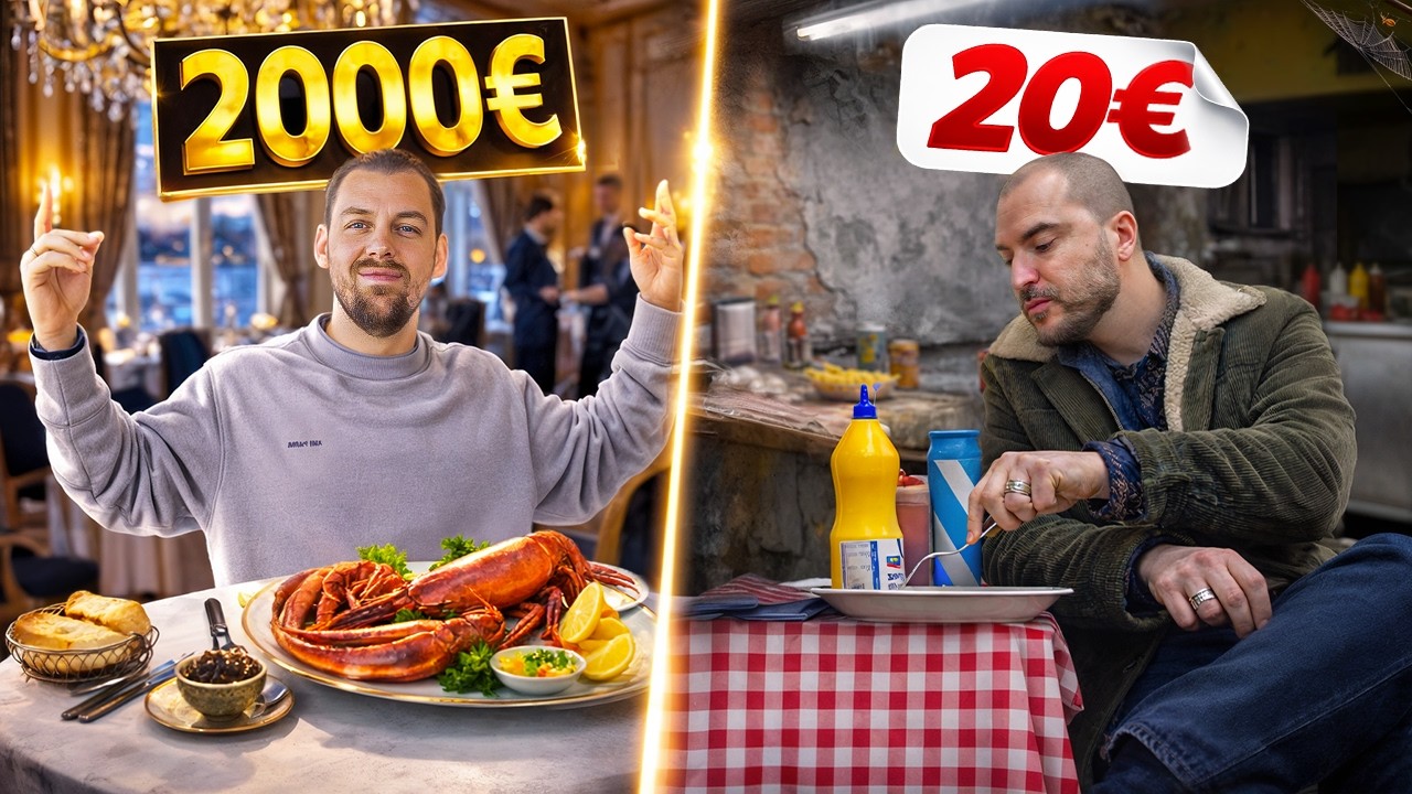 Hôtel à 2000€ VS Hôtel à 20€ dans la ville la moins chère d'Europe