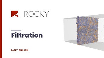 Particle-filter interaction - Filtration equipment simulation using Rocky DEM