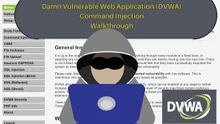 1- Damn Vulnerable Web Application OS Command Injection Tutorial  in hindi((low/med/high)) || Tojojo