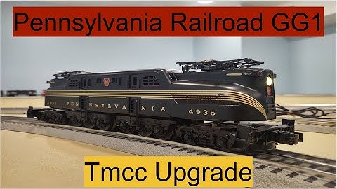 Pennsylvania RR GG1 ERR TMCC Upgrade #workbenchwednesday