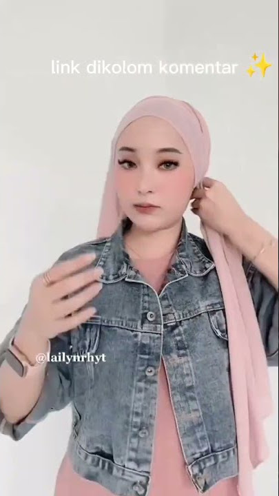 TUTORIAL HIJAB PASHMINA TURBAN KE PANTAI #shorts #fyp #racunshopee #tutorial #shopeehaul