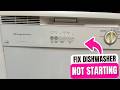 How To Fix Frigidaire Dishwasher Not Starting 2026