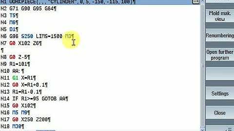 Macro programming for Plunging | Grooving | siemens | R-LOOP PROGRAMMING | SIMPLE GROOVE PROGRAMME |