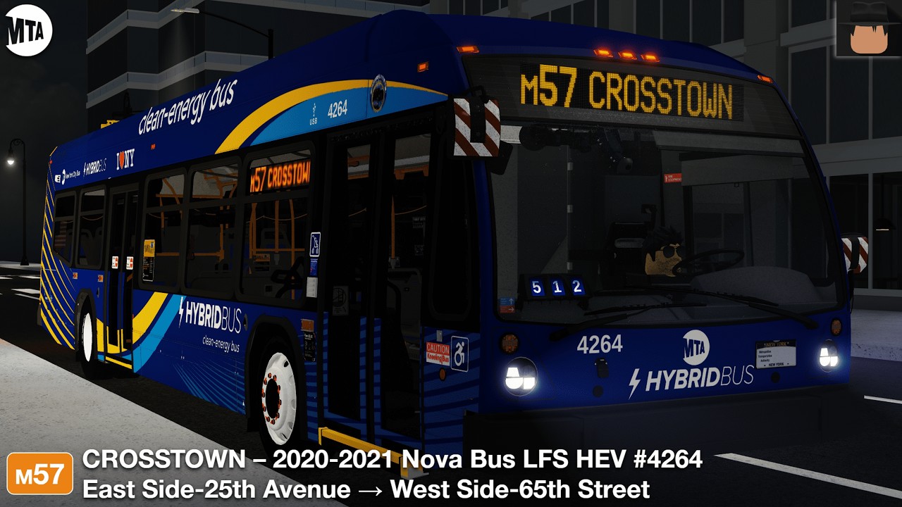Project M13+ | 2020-2021 Nova Bus LFS HEV [4264] - M57 | East Side