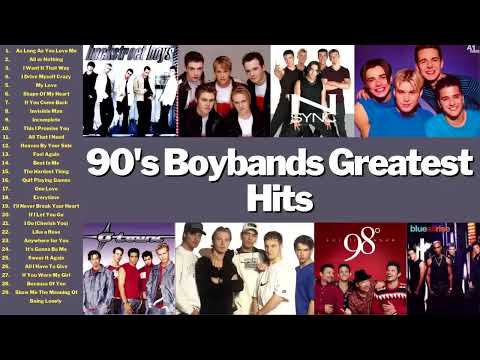90s BOYBANDS Backstreet Boys Boyzone Westlife NSync FiveBlue O Town 90s Boy Bands Playlist 2025