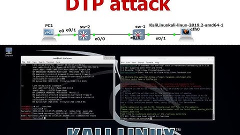 How to attack DTP on Cisco switches? How to prevent a DTP attack?
