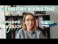 5 History Books that Anyone Can Enjoy | Recommendations from a History PhD