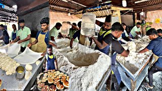 South India के करोड़पति😱 रोजाना 10000 Bun पारोटा बेचकर कमाते हैं लाखों😳 Madurai Bun Famous Parrota