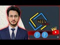 How to design logo in pixellab mobile| Salman byte academy