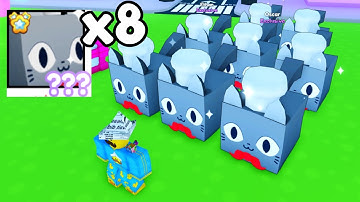 I Got 8 Huge Chef Cat Using This Method! - Pet Simulator X Roblox