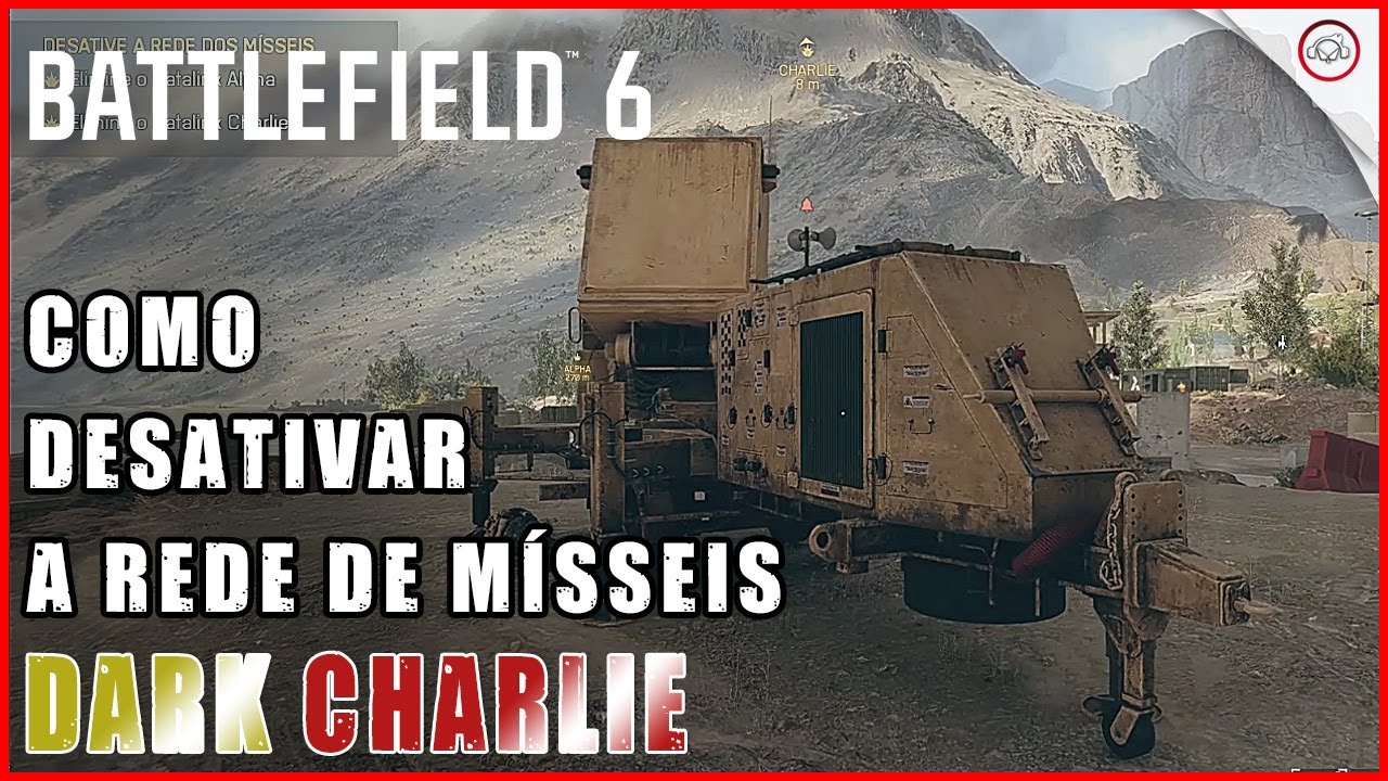 Miniatura do vídeo Battlefield 6, Como desativar a rede dos mísseis, dark Alpha, Datalink Charlie | Super-dica