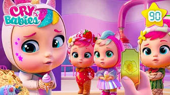 Who Will Find the Ice Cream Ticket ?🍦| Cry Babies Magic tears | Cartoon in english