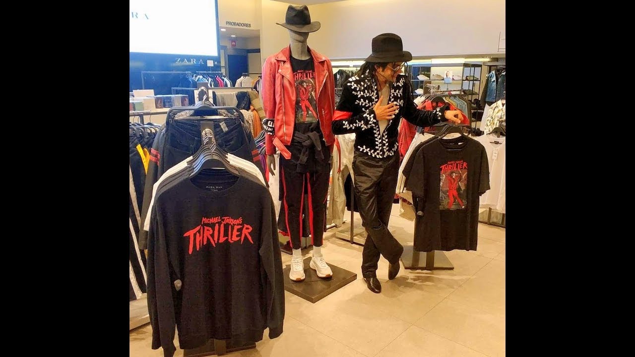 Colección Michael Jackson ZARA Spain. Shop Center Thriller Halloween ...