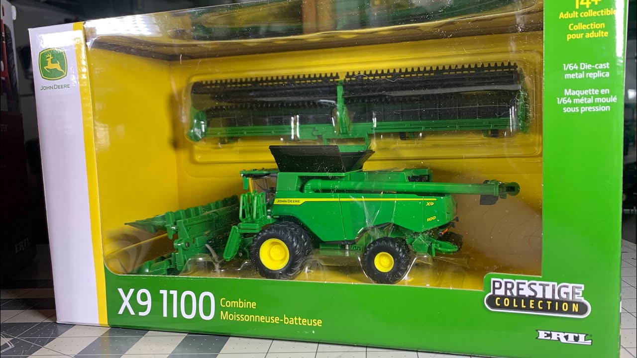Million Dollar Combine! 1/64 John Deere X9 1100 Replica Toy Combine by