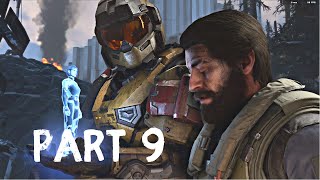 NOBLE 5 JORGE becomes a friend in HALO INFINITE Campaign Gameplay Part 9 - Pelican Down