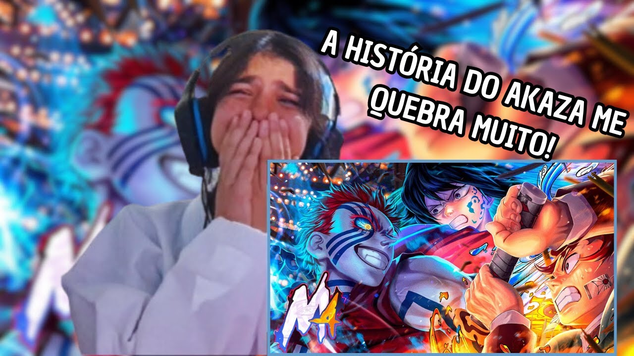 REACT - M4rkim - Castelo Infinito 2 (Akaza x Tanjiro e Tomioka)