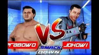Jokowi vs Prabowo wwe