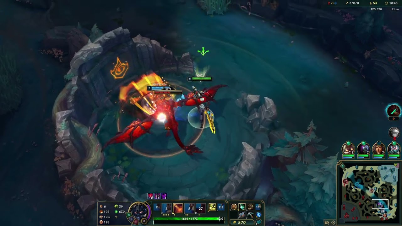 Aatrox vs Orianna (Mid), EUW Challenger, Average Elo: Challenger