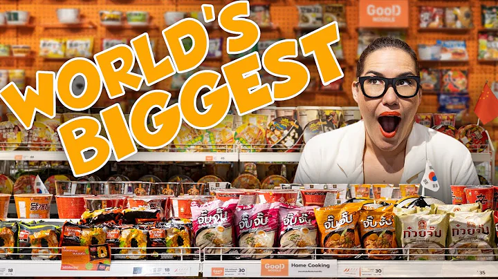 Eating At The Worlds Biggest Instant Ramen Store |...