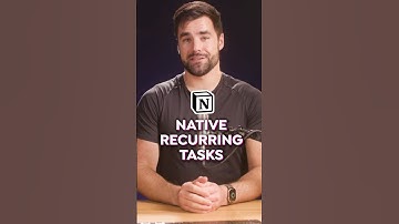 Notion Recurring Tasks in 60 Seconds