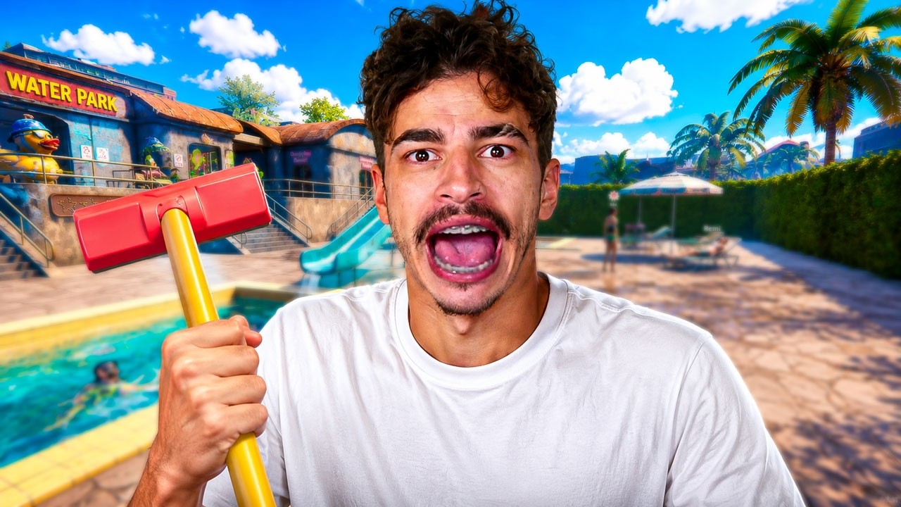 ABRI MEU PRÓPRIO PARQUE AQUÁTICO | Waterpark Simulator