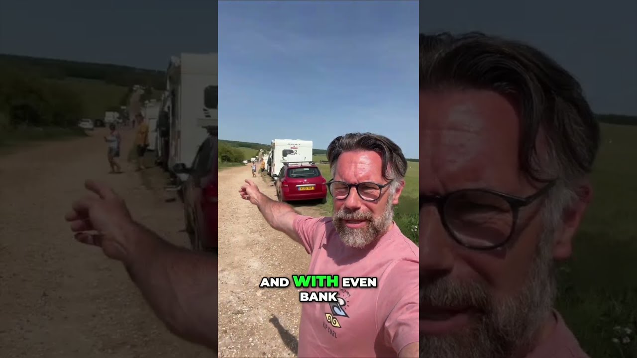 A Popular Free Park Up - The Drove Stonehenge #camper #campervan #vanlife