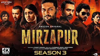 MIRZAPUR Season 3 - Trailer | Pankaj Tripathi, Ali Fazal, Divyenndu | Mirzapur 3 Trailer