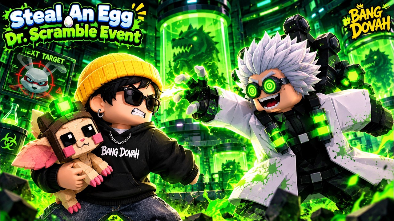 🔴 [LIVE] AKU HARUS MENDAPATKAN PENTUNGAN DR SCRAMBLE! | STEAL AN EGG ROBLOX #20