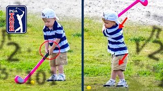 Toddler swing analysis at the Houston Open