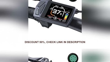 EKD01 Bluetooth Navigation Display 8 Languages LCD Ebike Computer For BAFANG Electric Bike Motor Kit