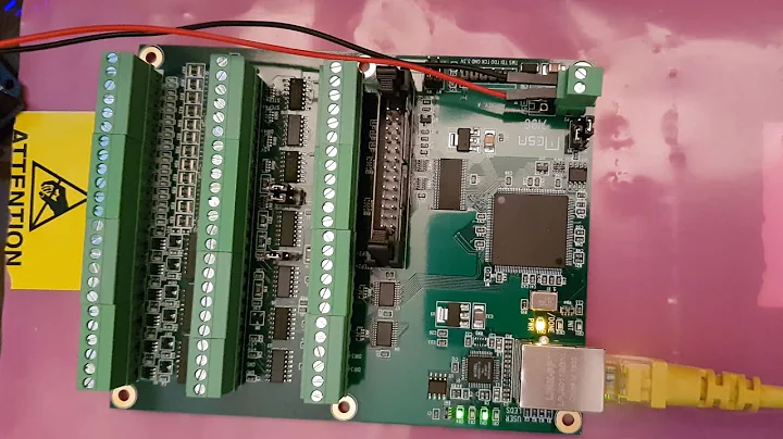 Installation of linuxcnc 2.8 and 7i96 configration tool + test connection to 7i96