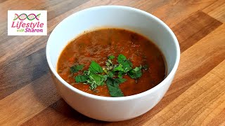 SOUP | Spinach and Tomato Soup | HEALTHY SOUP | Nutritious | Vegetarian Soup | #sharon