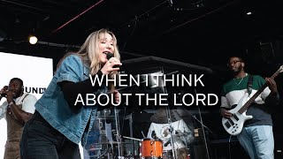 When I Think About The Lord + Spontaneous | V1 Worship @MikeSignorelli_