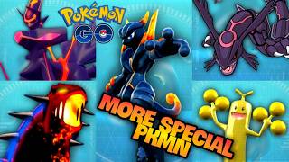 *MORE SPECIAL PKMN SHADOW MEGA MEWTWO Y, PURPLE RAYQUAZA, EVIL GROUDON & MORE* Pokemon GO screenshot 2