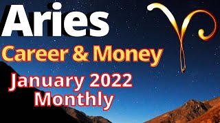 Aries January 2022 Career & Money. Aries, A LUCKY START & A HUGE EARLY WIN SETS 2022 FOR SUCCESS!!
