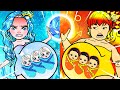 WOW! Hot Pregnant OR Frozen Pregnant! - Fire Squid Game VS Icy Elsa | Paper Dolls Story Animation