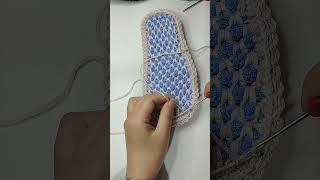 super easy crochet Slippers  Yarn making#crochet #knitting #crafts