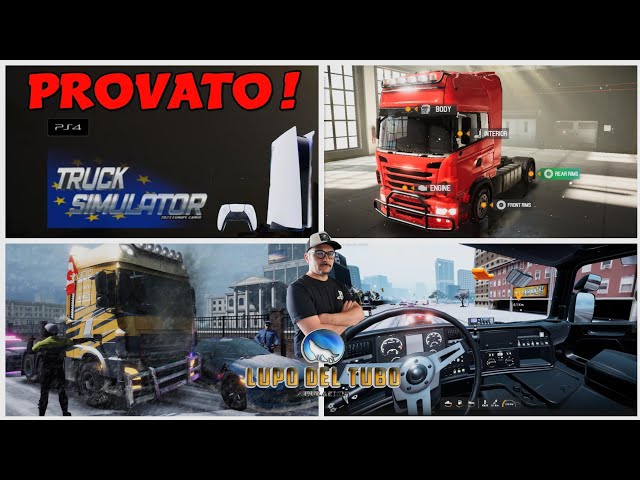 Truck simulator driver Europe 2023 Ps5 first gameplay