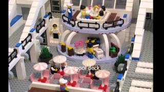 LEGO - Cruise Ship MOC - Seabourn Fantasea