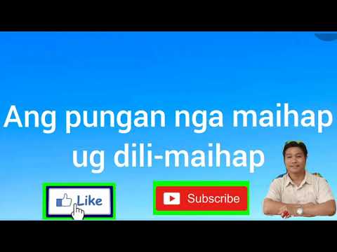 Pungan nga Maihap ug Dili-maihap