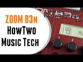 #004 How To Switch The Unit On/Off ZOOM B3n